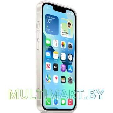 Чехол для телефона Apple MagSafe Clear Case для iPhone 13 (прозрачный) картинка 6